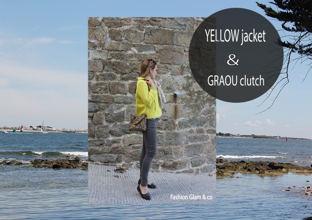 Yellow jacket & Graou Clutch TITRE